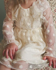 Celine Dress | Embroidered Daisy