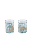 2 Pack Glitter Cups | Safari