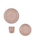 Dinner Set Glitter | Sparkling Blush