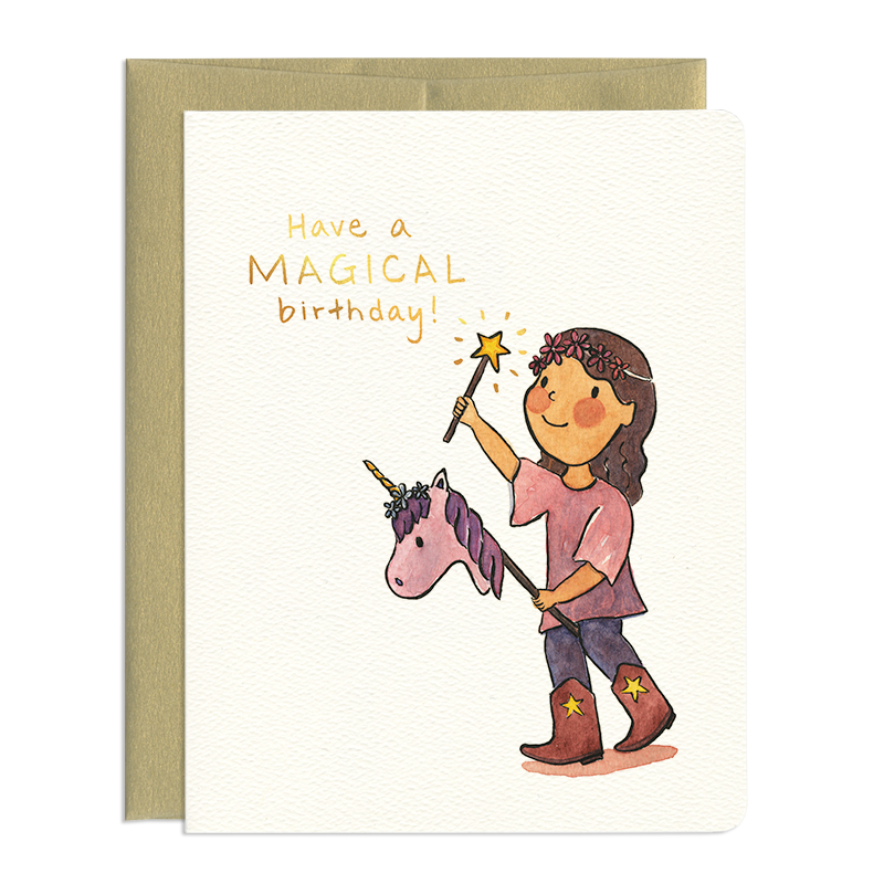 Gotamago - Magical Birthday Card