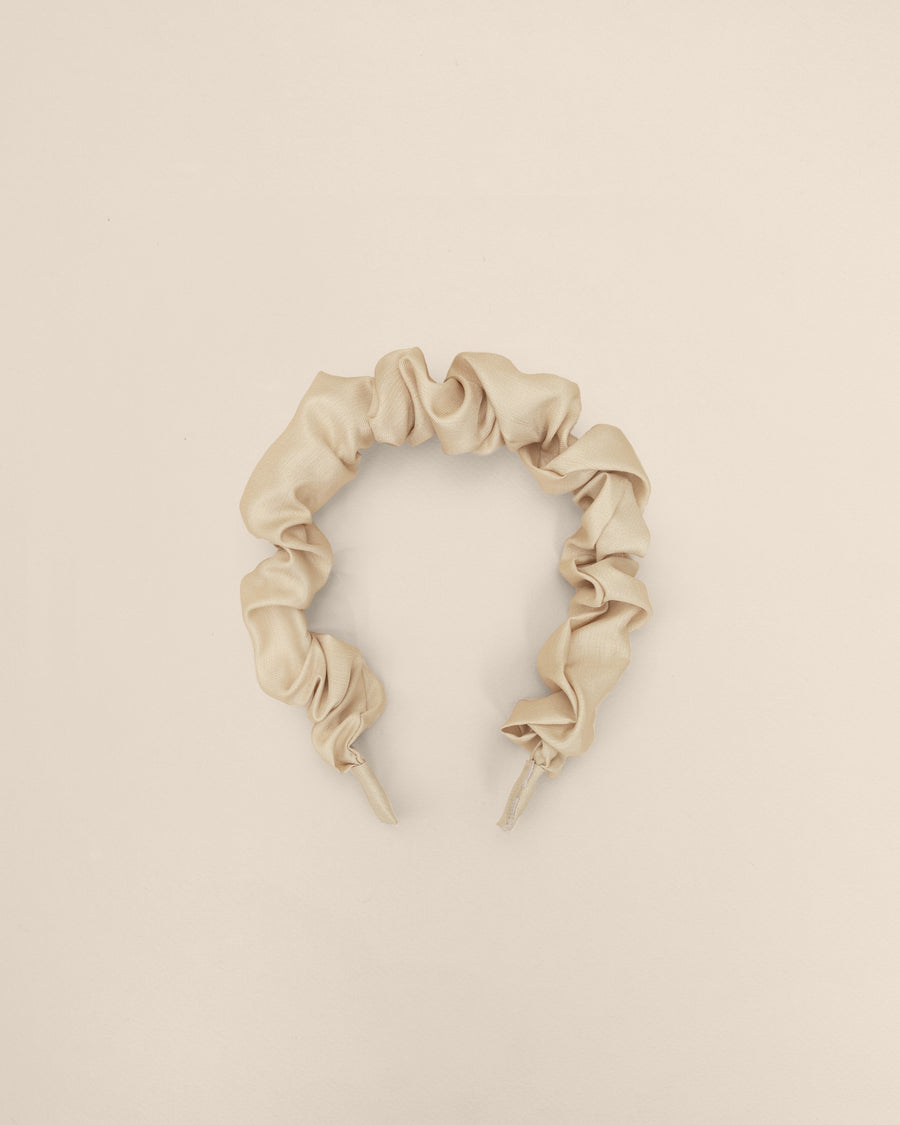 Gathered Headband | Champagne