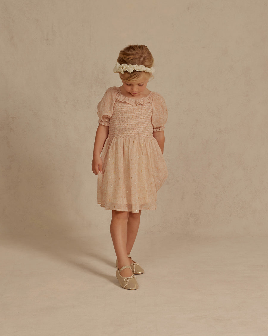 Millie Dress | Blush Floret