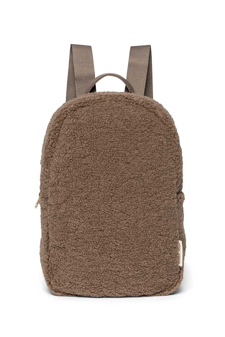 Brown Chunky Teddy Mini Backpack
