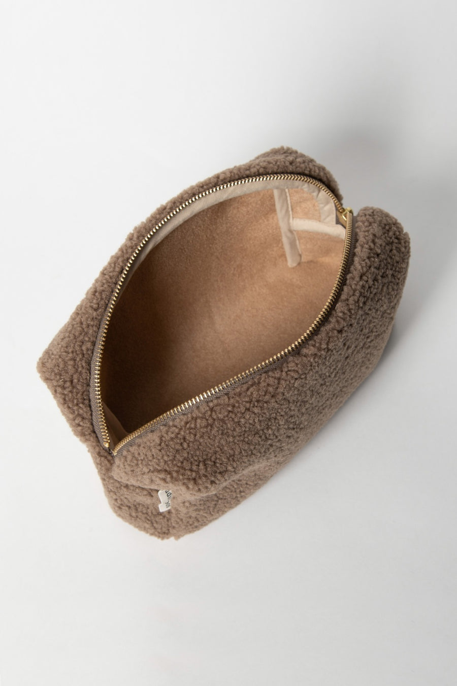 Brown Chunky Teddy Pouch