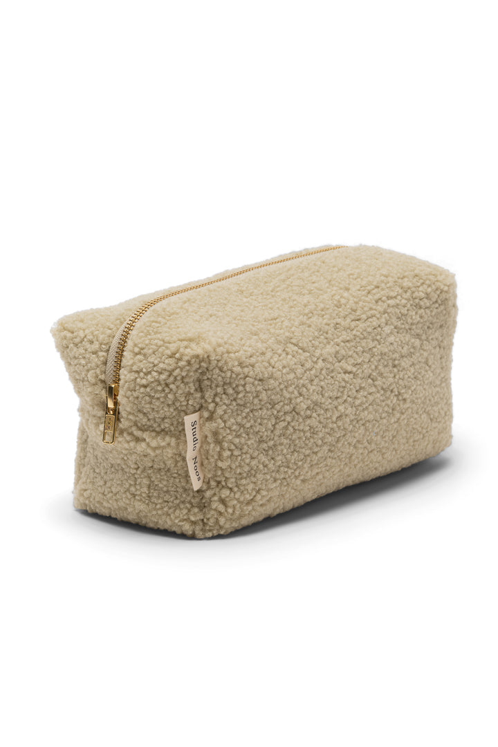 Pastel Pistache Chunky Teddy Pouch