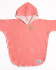 Pebble Poncho | Coral