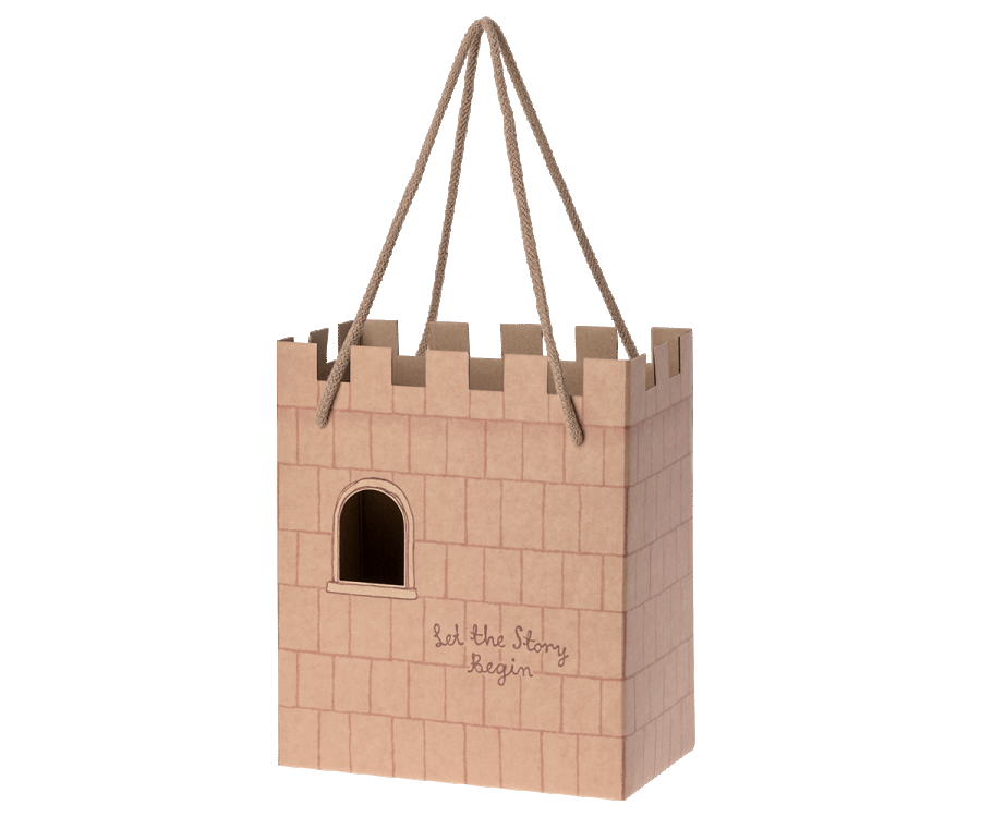 Paper Bag Castle Let the Story Begin | Rose