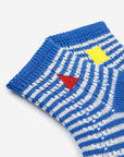 BC Baby Long Socks | Blue Stripes All Over