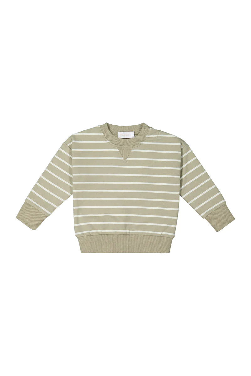 Organic Cotton Andy Stripe Pullover