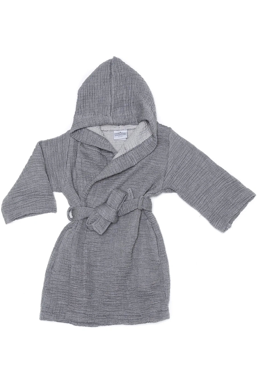 Piper Kids Robe|Dark Grey