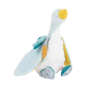 Plumette Goose Blue Soft Toy 23cms