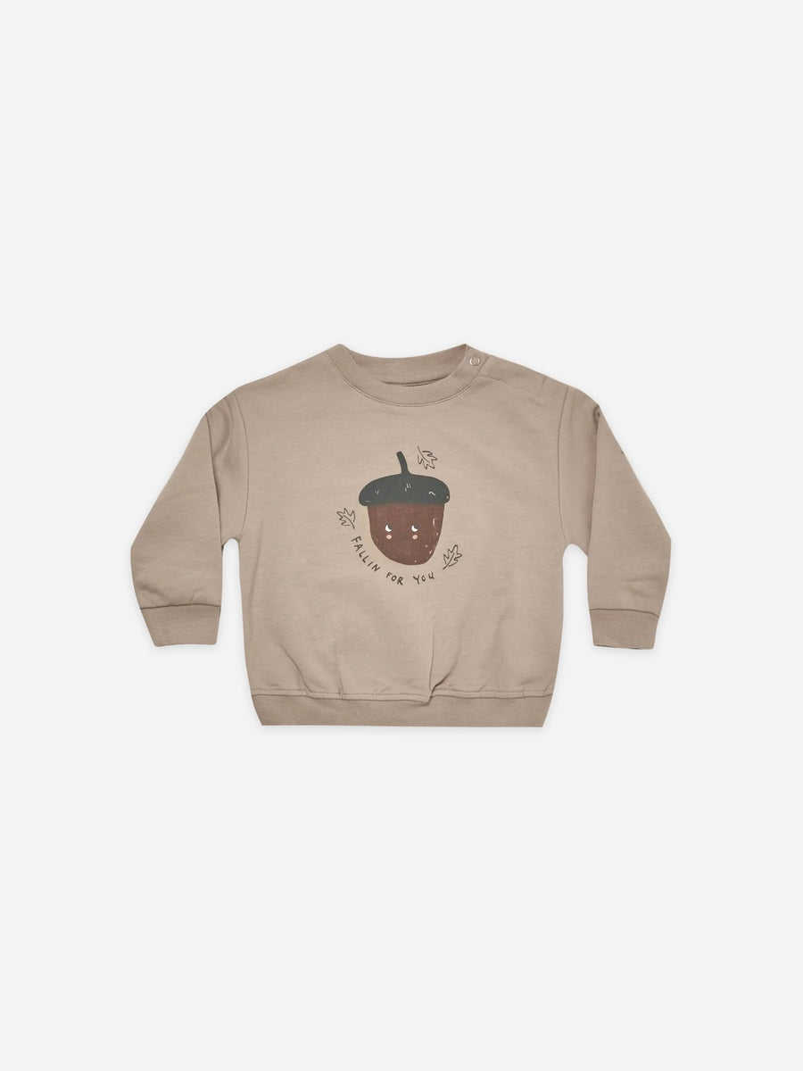 Fleece Sweatshirt| Acorn