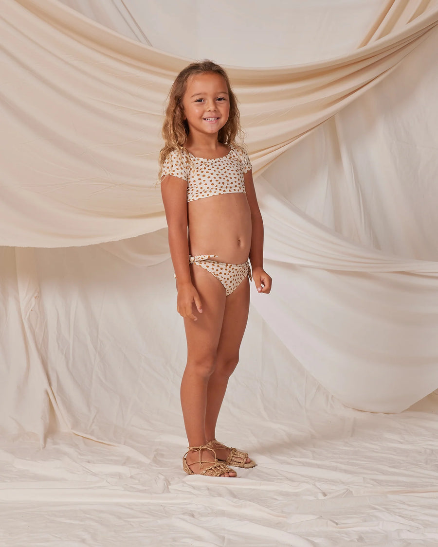 cropped rashguard set || spots