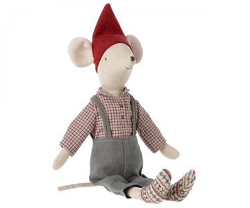 Christmas Clothes Medium Mouse - Boy
