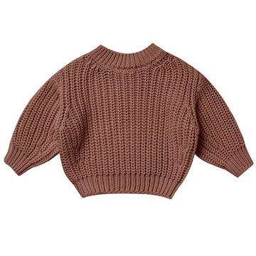 Chunky Knit Sweater| Pecan