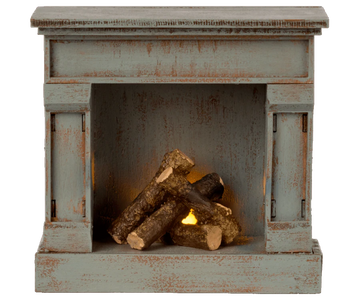 Fireplace - Vintage Blue
