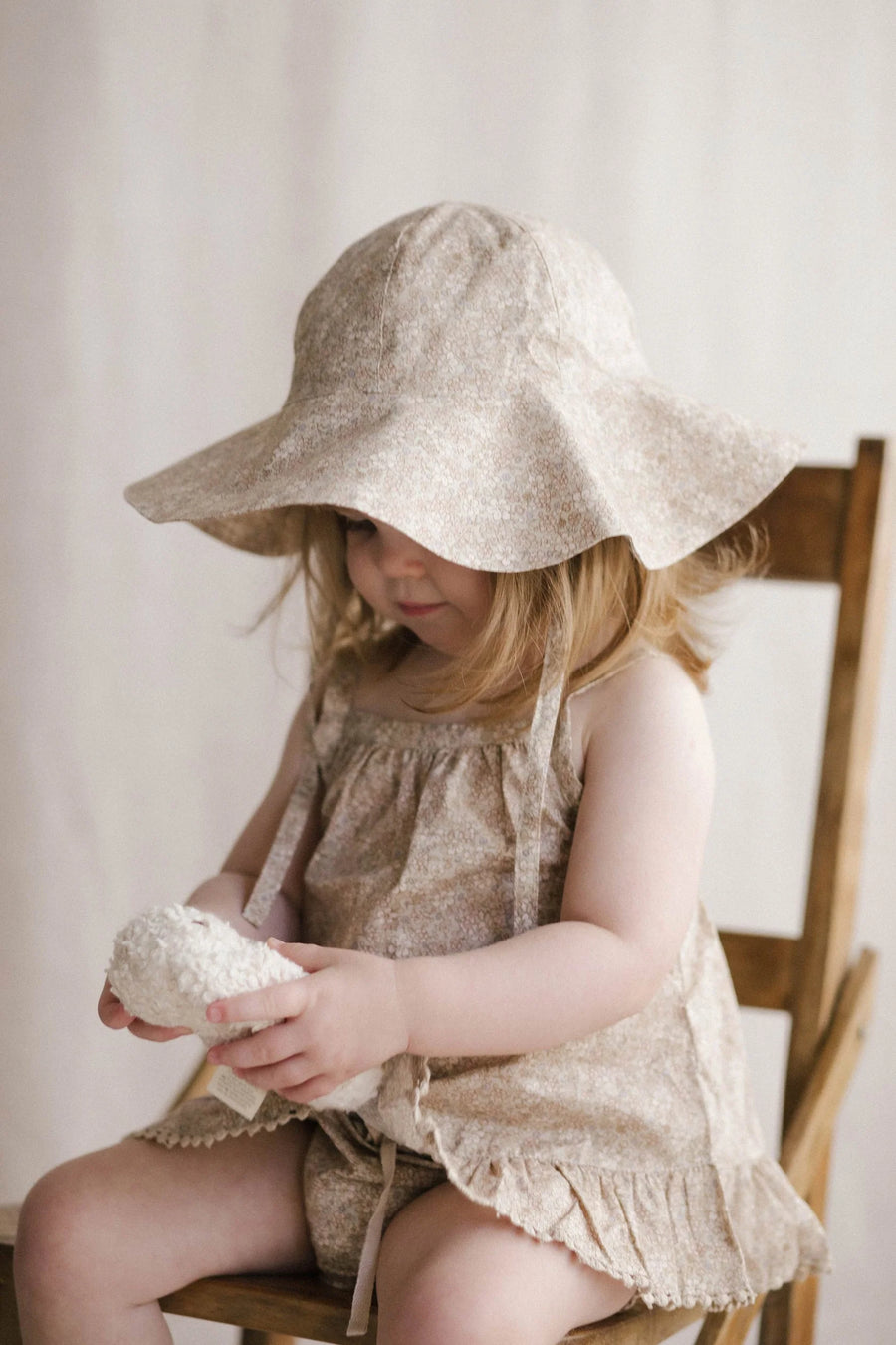 Organic Cotton Noelle Hat - Chloe Floral