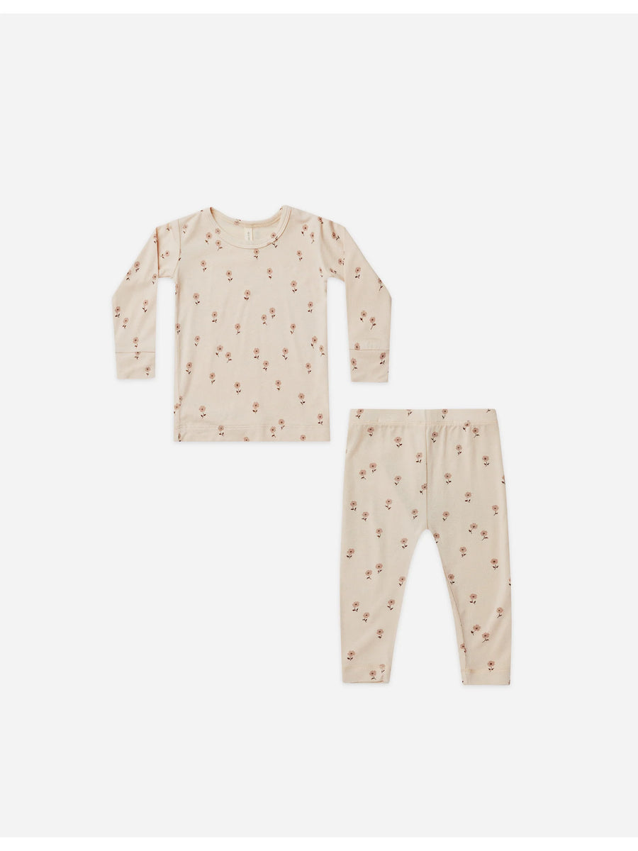 bamboo pajama set | lilac fleur