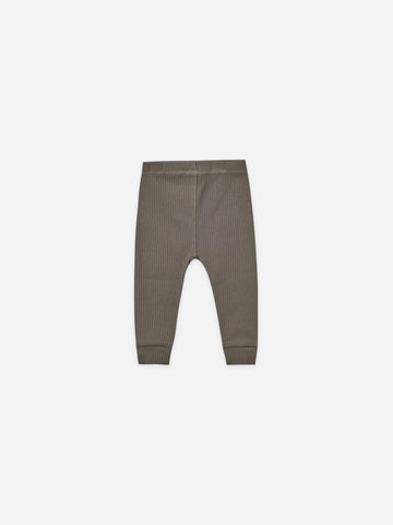Ribbed Leggings| Charcoal