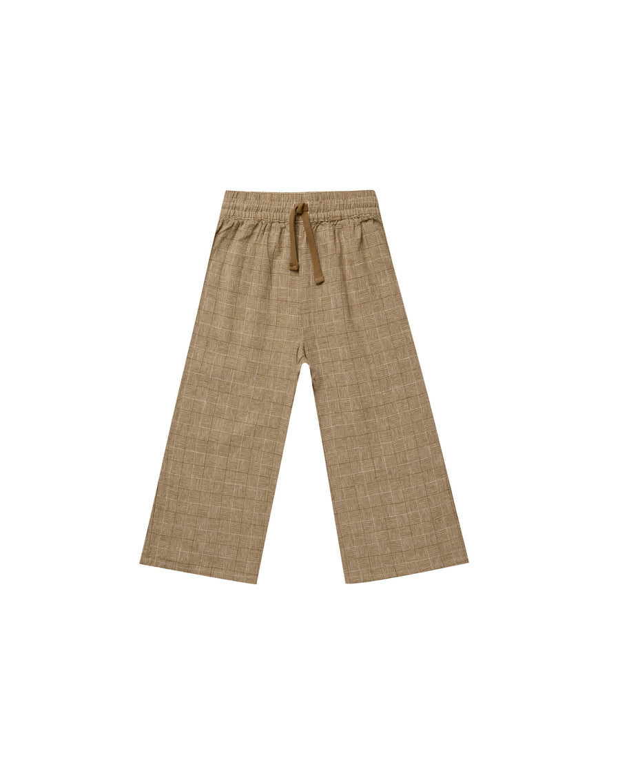 Wide leg pant | Check