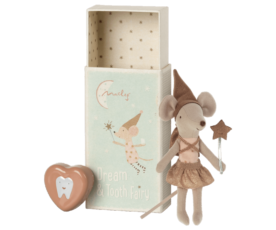 Tooth Fairy Mouse in Matchbox | Rose