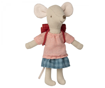 Tricycle Mouse, Big Sister with bag|Red