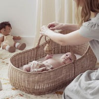 Lyra Moses Basket with Cotton Matress